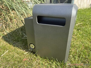 Sidovy med ett infällt grepp på varje sida.