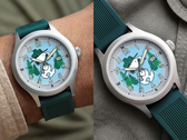 Timex-ordmärket är förskjutet nedåt och åt vänster, troligen för att frigöra utrymme i grafiken.