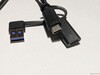 Förlängningskabel med USB-A-adapter