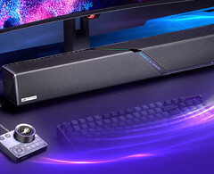 Ljudet är 2.1.2 Dolby Atmos med en 6,5-tums trådlös subwoofer på 65 W via en dedikerad 5 GHz-länk.