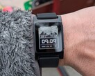 Pebble Core 2 Duo smartklocka med Weather Land-urtavlan från Reno. (Bildkälla: Eric Migicovsky blogg)