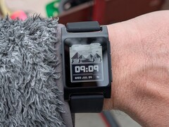 Pebble Core 2 Duo smartklocka med Weather Land-urtavlan från Reno. (Bildkälla: Eric Migicovsky blogg)