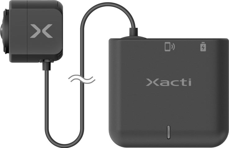 CX-WL100 består av ett kompakt kamerahuvud anslutet till en separat huvudenhet. Kamerahuvudet väger cirka 29,5 g utan kabel.