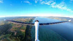 Bolaget siktar på att nå över 10.000 meters höjd. Referensbild (Bildkälla: SolarStratos)