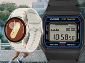 Galaxy Watch7 lanserades för nästan två år sedan, medan F-B100W är betydligt nyare. De tillhör helt olika kategorier av kroppsburen teknik, men båda har stegräknare.