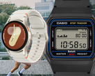 Galaxy Watch7 lanserades för nästan två år sedan, medan F-B100W är betydligt nyare. De tillhör helt olika kategorier av kroppsburen teknik, men båda har stegräknare.