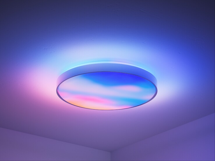 Konstnärlig framställning av Govee Ceiling Light Ultra. (Bildkälla: Govee)