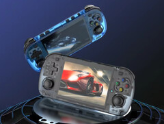 R36H Pro Max är en relativt prisvärd retrospelshanddator med dubbla joysticks. (Bildkälla: via AliExpress)