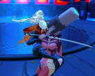 Furi har en unik konststil, men framför allt har spelet fått mycket beröm för sitt synthtunga soundtrack. (Bildkälla: Steam)
