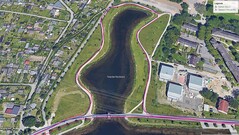 GNSS-testresa: tur- och returresa till en sjö
