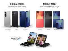 En påstådd titt på Galaxy Z Fold7 i verkligheten. (Bildkälla: Samsung via Roland Quandt - redigerad)