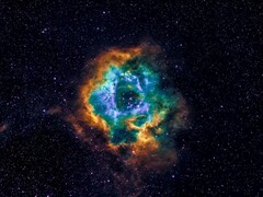En bild som visar Rosette Nebula.