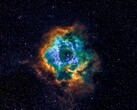 En bild som visar Rosette Nebula.