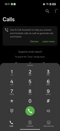 Oppo Find X9s Pro: Standardtelefonapp