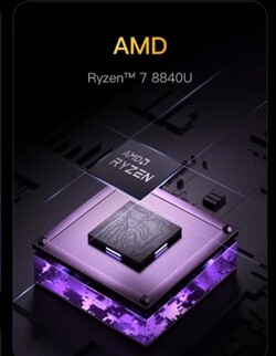 AMD Ryzen 7 8840U (källa: Minisforum)