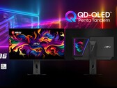 MSI MPG OLED 322URDX36 med 5:e generationens QD-OLED-panel.