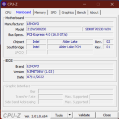 CPU-Z Mainboard