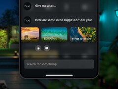 Philips Hues nya AI-assistent finns tillgänglig i tre europeiska länder. (Bildkälla: Philips)