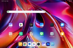 Xiaomi Pad 7: Startskärm