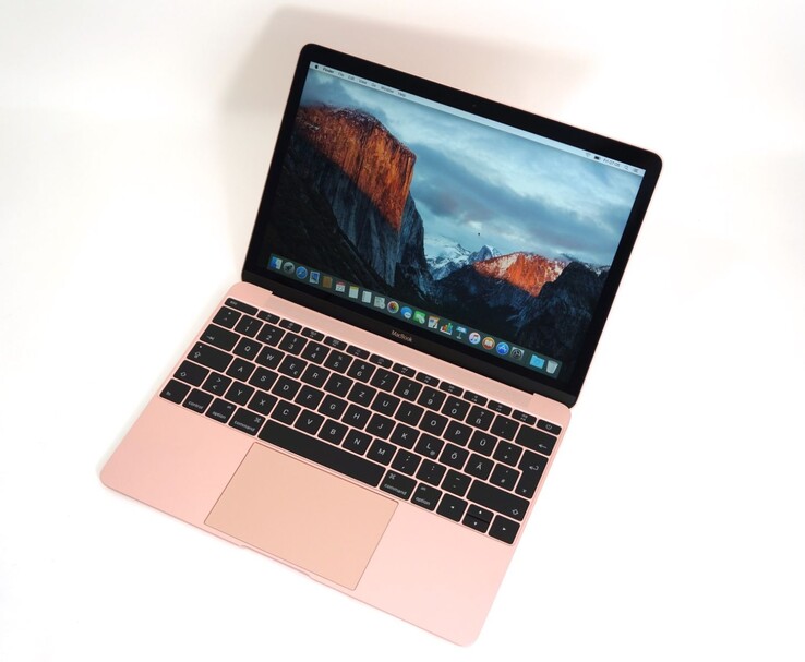 Apple 12-tums MacBook visas i roséguldfärg (Bildkälla: Notebookcheck)