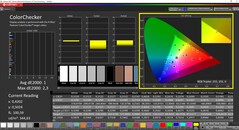 CalMAN ColorChecker kalibrerad