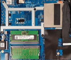 Dell G15 5530: CPU, GPU och minnesmoduler