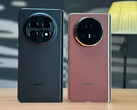 Oppo Find N5 och Honor Magic V5 från vänster till höger. (Bildkälla: Kingmi Mobile - redigerad)