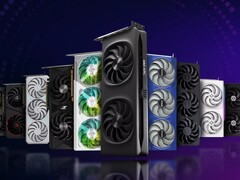 Konstnärlig rendering av Intel Arc Battlemage GPU:er. (Bildkälla: Intel)