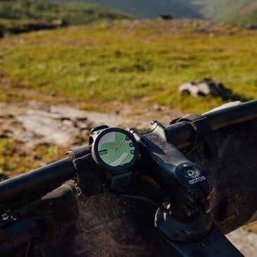 Tack vare offlinekartor är det möjligt att navigera utan smartphone. (Bildkälla: Suunto)