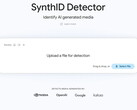 Google SynthID Detector-webbplats