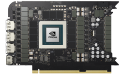 RTX 4090 FE-referenskylt med AD102 GPU. (Bild: Nvidia)