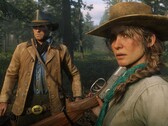 En bild från Red Dead Redemption 2 som visar Arthur Morgan och Sadie Adler. (Bildkälla: Rockstar Games)
