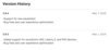 Release Notes för en ny uppdatering av soundcore-appen för iOS.