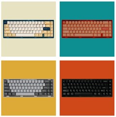 CannonKeys Photon trådlöst tangentbord i fyra färger
