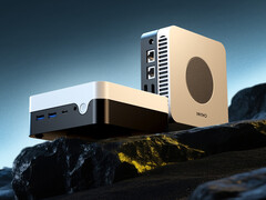 LarkBox X 100U har lanserats till ett rabatterat pris. Bild: en reklambild som visar mini-PC:ns design.