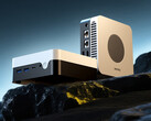 LarkBox X 100U har lanserats till ett rabatterat pris. Bild: en reklambild som visar mini-PC:ns design.