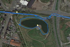 GPS-test: Huawei Mate 20 Lite – Rutt kring en sjö