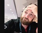 En skärmdump av Ryan Laleys videouppdatering på X