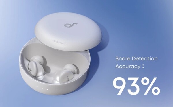 Soundcore Sleep A30-öronsnäckorna har ANC och snarkdetektering. (Bildkälla: Soundcore)