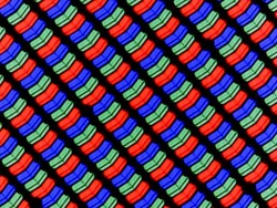Sub-pixel matris
