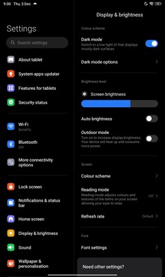 Xiaomi Redmi Pad SE 8.7 programvara