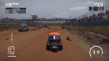 Bild: En skärmdump från spelet Wreckfest.