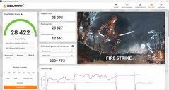 3DMark Fire Strike i Full Speed-läge