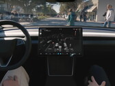 Teslas FSD på gatan