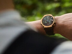 Amazfit&#039;s T-Rex 3 Pro Black Gold har anlänt till Europa. (Bildkälla: Amazfit)
