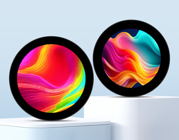 Den nya smarta hem-displayen finns i två varianter (Bildkälla: Waveshare)