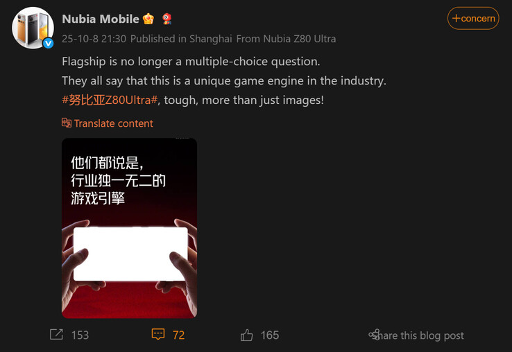 (Bildkälla: Weibo)