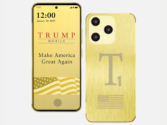 Trump T1-smarttelefonen (bilden) kräver en handpenning på $ 100 under förbeställningen. (Bildkälla: Trump Mobile)