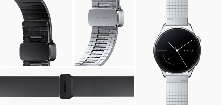 Xiaomi Watch 5 levereras med ett valfritt 3D-tryckt band tillverkat av titan.