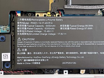 Information om batteriet
